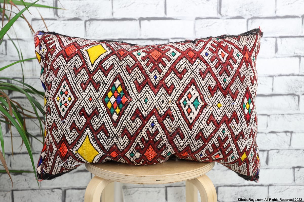 16'1"x23'6" Authentic Moroccan vintage Pillow Cover