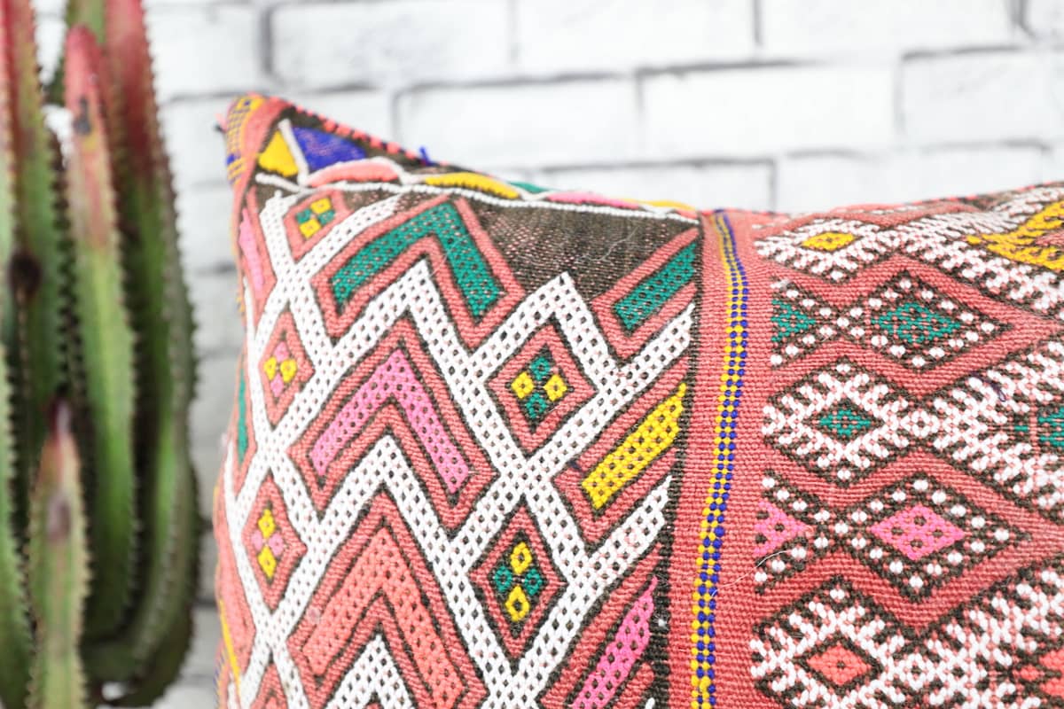 14'9"x24'4" Authentic Moroccan vintage Pillow Cover