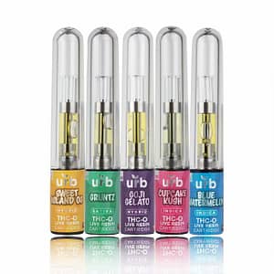 Urb Live Resin THC-O Cartridges