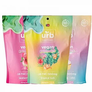 Urb D8 + D10 Vegan Gummies