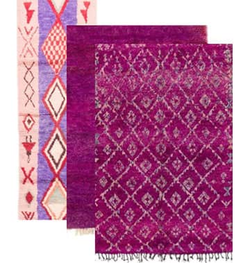 purple Moroccan Rug