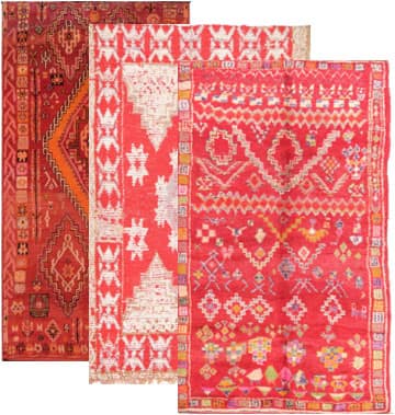 red Moroccan Rug