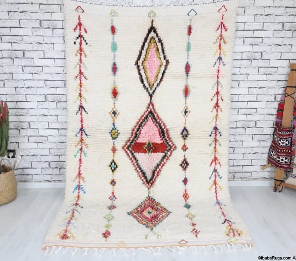 Tusa-Shag Moroccan Rug (4'9" x 7'9")