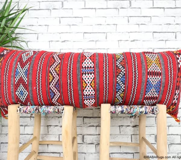 15'7"x43'3" Authentic Moroccan vintage Pillow Cover
