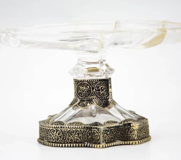 Moroccan Glass Vase - moroccan antique decor