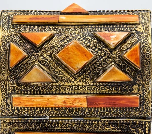 Vintage Moroccan Jewelry Luxe Chest