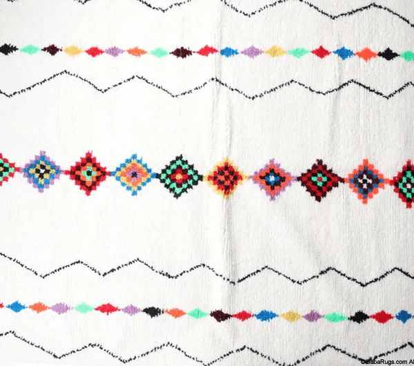 Masilia-Shag Moroccan Rug (8'8" x 5'4")