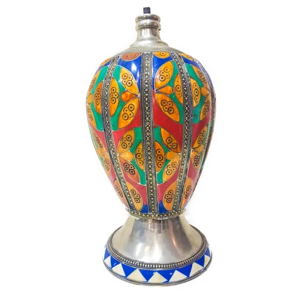 Vintage Moroccan Vase, Antique Copper Vase