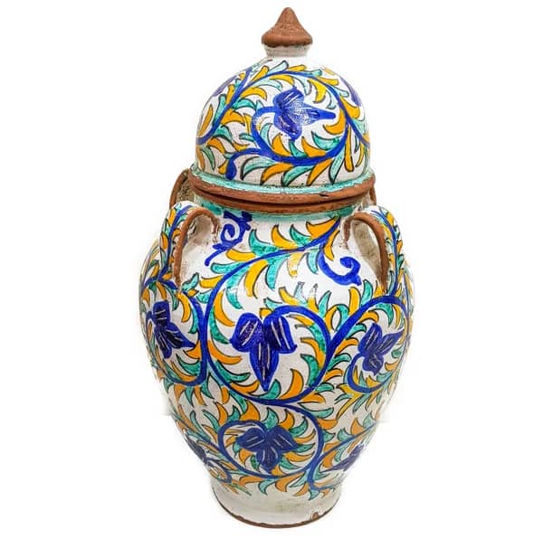 Vintage Berber Pottery Pot Moroccan Vase