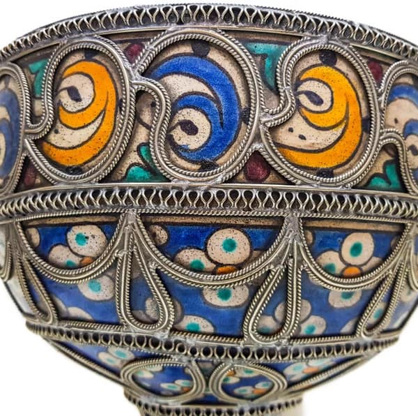 Handmade medieval Grail Vintage pottery
