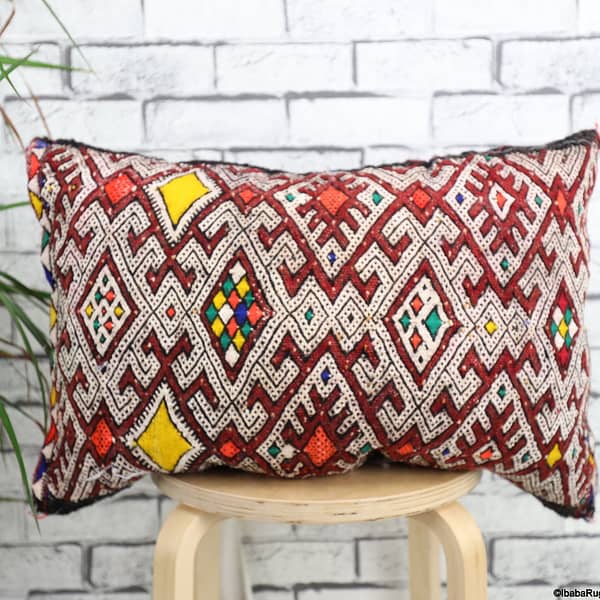 16'1"x23'6" Authentic Moroccan vintage Pillow Cover