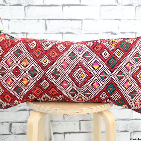 11'8"x23'6" Authentic Moroccan vintage Pillow Cover