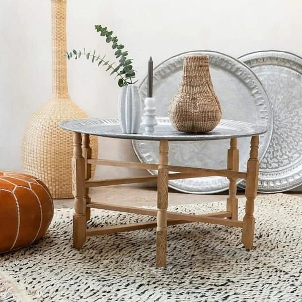 Coffee table with Tray, Moroccan table