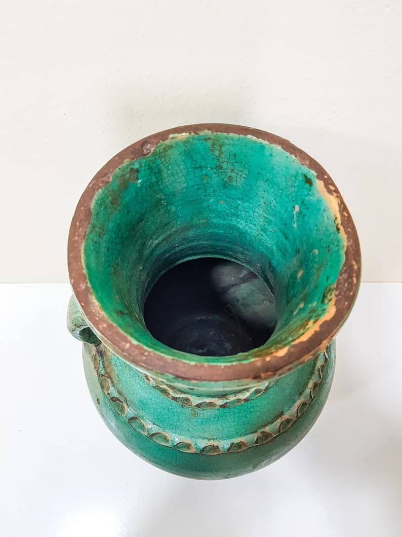 Antique Vintage Pottery Pot Moroccan vase