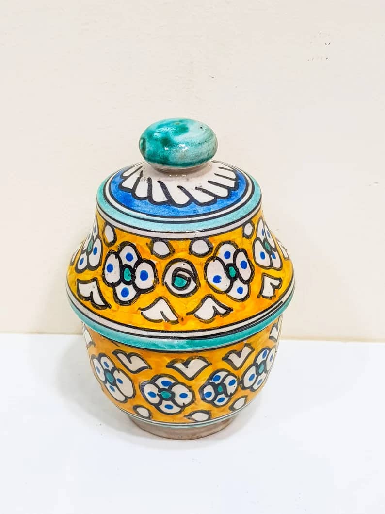 Handmade Pottery Pot Berber Vase
