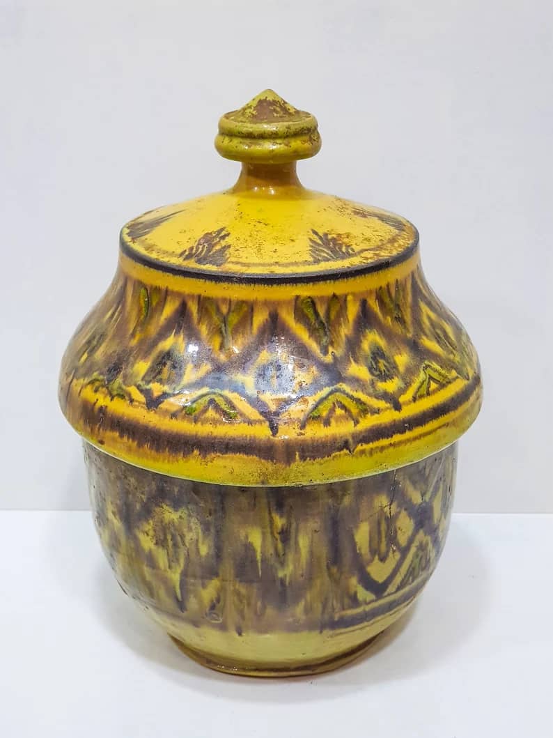 Handmade Vintage Pottery Pot Moroccan vase