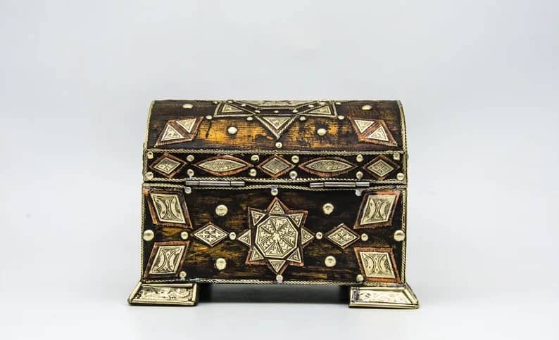 Chest Ethnic Handmade Jewelry Box