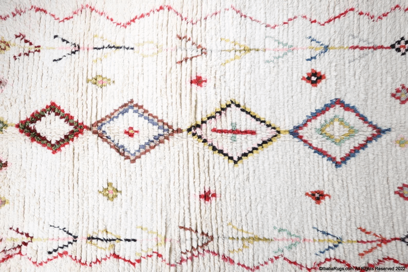 Tiska-Shag Moroccan Rug (6'2" x 9'1")
