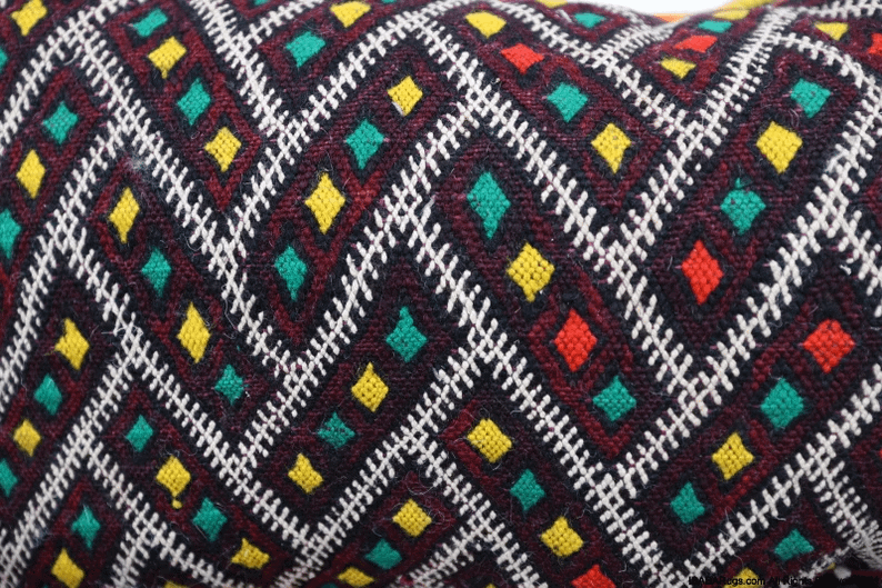 12'5"x24'8" Authentic Moroccan vintage Pillow Cover