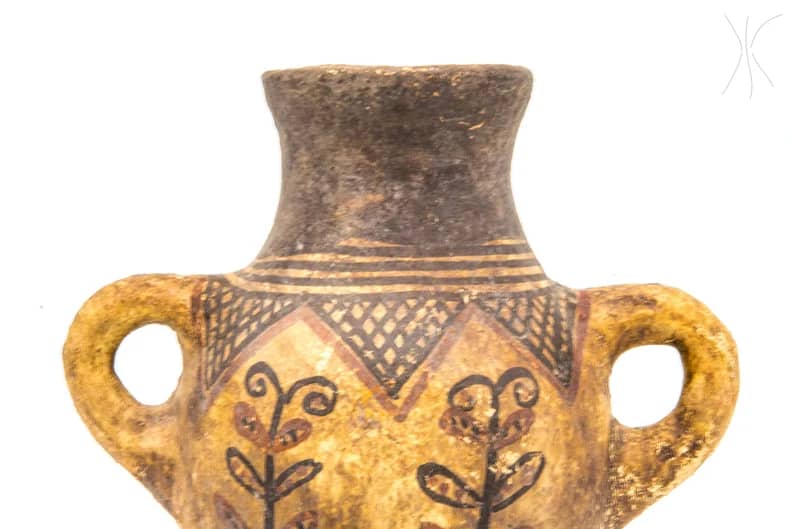 Antique clay Pottery Moroccan vase berber